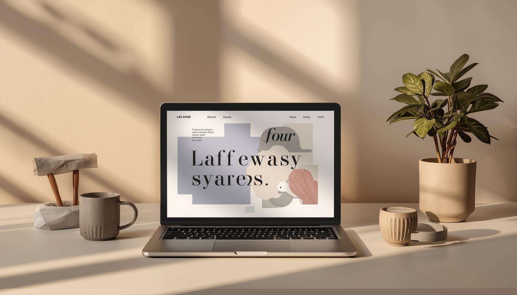 Typography Meets Online Leisure